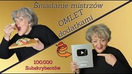 Śniadanie Mistrzów  OMLET z dodatkami