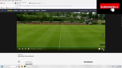 [PL]  [NA ŻYWO]Legia Warszawa  Red Bull Salzburg, mecz towarzyski