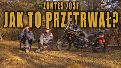 Jak Zontes 703F przetrwał katowanie na pustyni? Targi motocyklowe i tuning moto