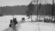 Dziewieniszki.  Las na folwark ludowy.  Litewska Kronika Filmowa Radziecka Litwa, 1950 r.