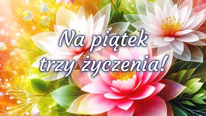 Na piątek trzy życzenia! 
