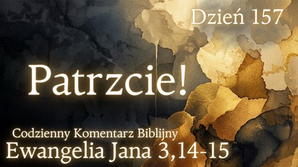 Patrzcie! | Ewangelia Jana 3,14-15 | Komentarz wers po wersie | Fabian Błaszkiewicz
