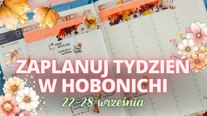 Znalazłam karton z washi | Zaplanuj ze mną tydzień w Hobonichi | Plan With Me