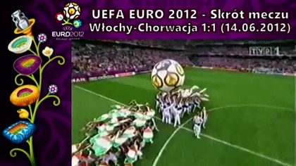 ME Polska/Ukraina 2012 - Włochy-Chorwacja 1:1 (14. 06. 2012)