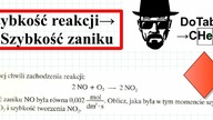 SZYBKOŚĆ ZANIKU NO BYŁA RÓWNA 0,002mol/dm3... #Chemia