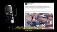 Skakał po samochodach w Warszawie... to dopiero początek! (10.06.2024)