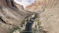 Microsoft Flight Simulator / F-86 sabre / Grand Canyon