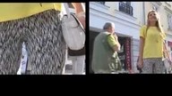 Street Fashion: Odblaskowe kolory z Zary i kiczowate dodatki