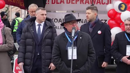 TAK dla edukacji, NIE dla deprawacji - wielki protest w Warszawie mp4 686x432