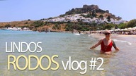 Rodos VLOG dzień 2 / GRECJA 2018, Lindos