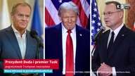 Prezydent Duda i premier Tusk pogratulowali Trumpowi zwycięstwa [KS Info]