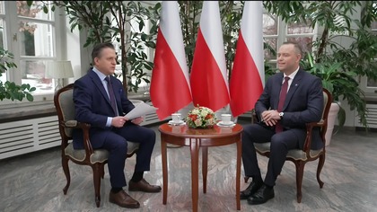 Polsat - Początek śniadani&oacute;wki Bogdana Rymanowskiego z Prezydentem RP Karolem Nawrockim (15. 02. 2026)