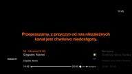 UKRAINA24 - 04-03-2022 - Plansza o chwilowej niedostępności kanału w ORANGE IPTV