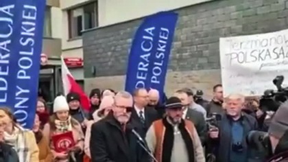 GRZEGORZ BRAUN PÓJDZIE DO WIĘZIENIA RUSZYŁA ROZPRAWA