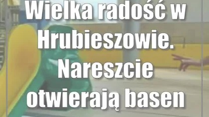 Wielka radość w Hrubieszowie.  Nareszcie otwierają basen