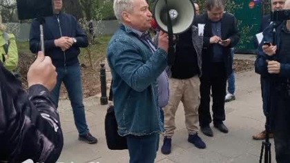 manifestacja pod hasłem stop bezprawiu funkcjonariuszom państwowym