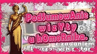 Podsumowanie wizyty u komornika.  2023 07 31