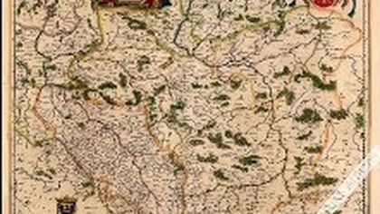 Joan BLAEU Polonia Regnum et Silesia Ducatus [Mapa Polski i Śląska] z Amsterdamu z ok. 1650 r.