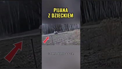 3 promile i dziecko w aucie  Dachowanie! #pijanykierowca #szok #bezpieczeństwo