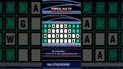 KIBOLE ALE TO KOŁO FORTUNY