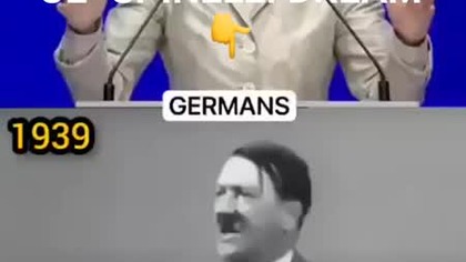 URSULA VON LEJE WODA JAK HITLER NIE ODDA WŁADZY.  KONIEC HITLERA ZNAMY.  A URSULA¿ mp4 686x432
