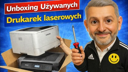 Unboxing Używanych Drukarek laserowysch