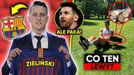 ZIELIŃSKI URATUJE FC BARCELONE! LEWANDOWSKI ĆWICZY Z BELKĄ DREWNA 