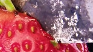 Close-up Strawberry vs Hot Knife #closeup #hotknife #asmr asmrfood