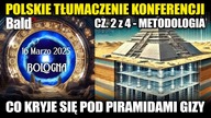 KONFERENCJA SAR KHAFRE PROJECT Bolonia 16.  Marca, Polskie tłumaczenie część 2 z 4