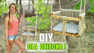 DIY jak zrobić huśtawke