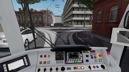 TramSim Vienna - ULF B1 Testfahrt