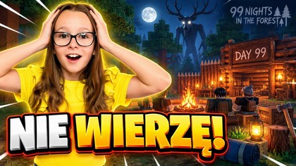 POBIŁAM MÓJ REKORD W 99 NOCY W LESIE!  Ile nam się udało przetrwać z Jowanką?  Daily Vlog 28. 09
