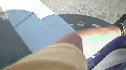 Motocyklista nie widział czerwonego