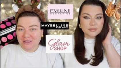 Bo Choinka Nie Może Błyszczeć Sama Świąteczny Makijaż z Polskimi Kosmetykami 