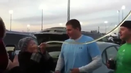 BeerBong babci - pokazała na co ją stać!