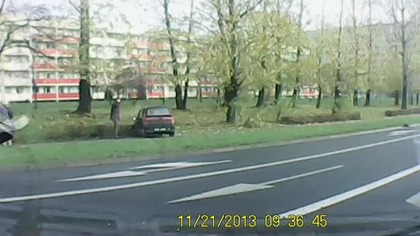 Wymuszenie pierszeństwa w Żorach