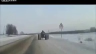 Rosyjska przer&oacute;bka traktora ;)