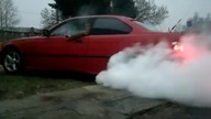 Palenie gumy w BMW