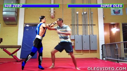 Super Oleg vs Mortal Kombat