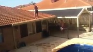 Backflip do basenu