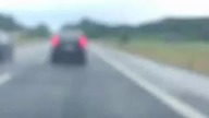 Pijany Szwed Roztrzaskał się o tira na autostradzie