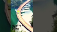 Pływający most w mieście Enshi, prowincja Hubei, Chiny