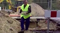 Naku*wiam węgorza na budowie