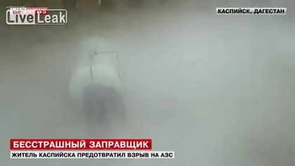 Kierowca bmw vs dystrybutor gazu