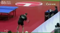 Najzabawniejszy mecz tenisa stołowego w historii