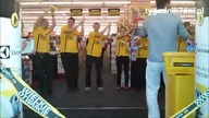 Szopka na otwarcie marketu