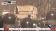 Taran ciężar&oacute;wką w Kijowie