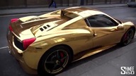Złote Ferrari