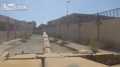 Syria - Czołg vs RPG 