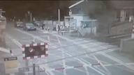 Rowerzystka o krok od  śmierci